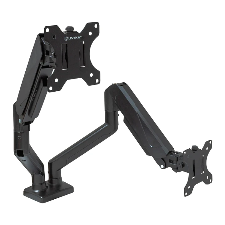 Unykach UK1479 Soporte de Mesa con Brazo Articulado para 2 Monitores de 13