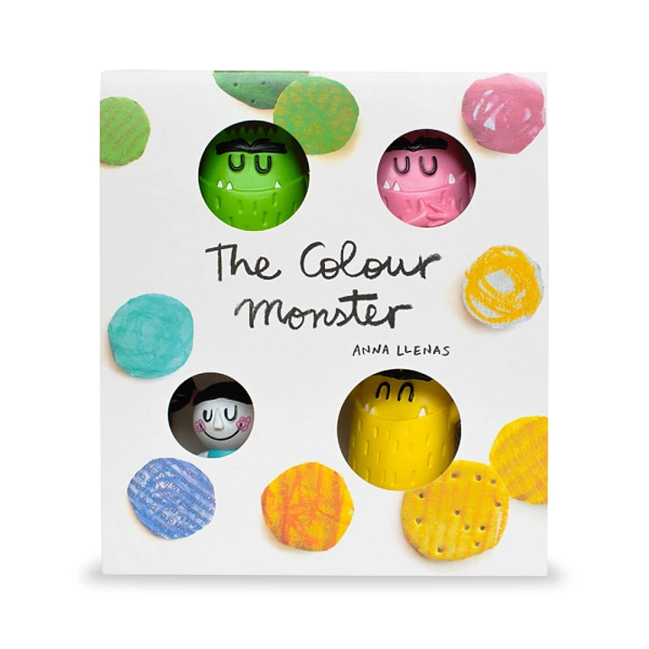 Comansi Set El Monstruo de Colores con Nuna - 4 Figuras - Juego Inteligencia Emocional - Inspirado en Libro 1