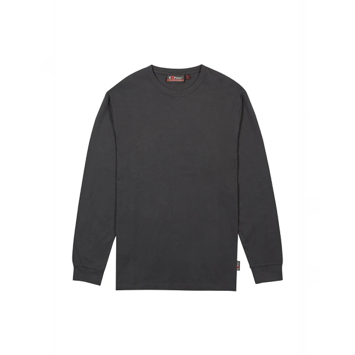 Upower Renga Camiseta de Manga Larga - Talla XL - Algodon Suave, Diseño Elegante con Canale, Refuerzos en Hombros y Cuello, Proteccion DPI1 - Color Gr 1