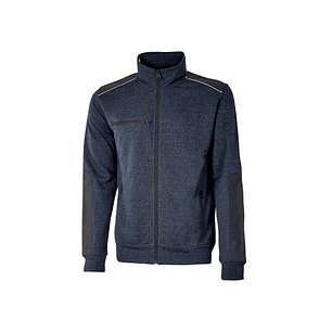 Upower Snug Sudadera Acolchada con Cremallera - Talla 3XL - Bolsillos Forrados, Refuerzos Antiabrasion, Insertos Reflectantes, Proteccion DPI1, Costur