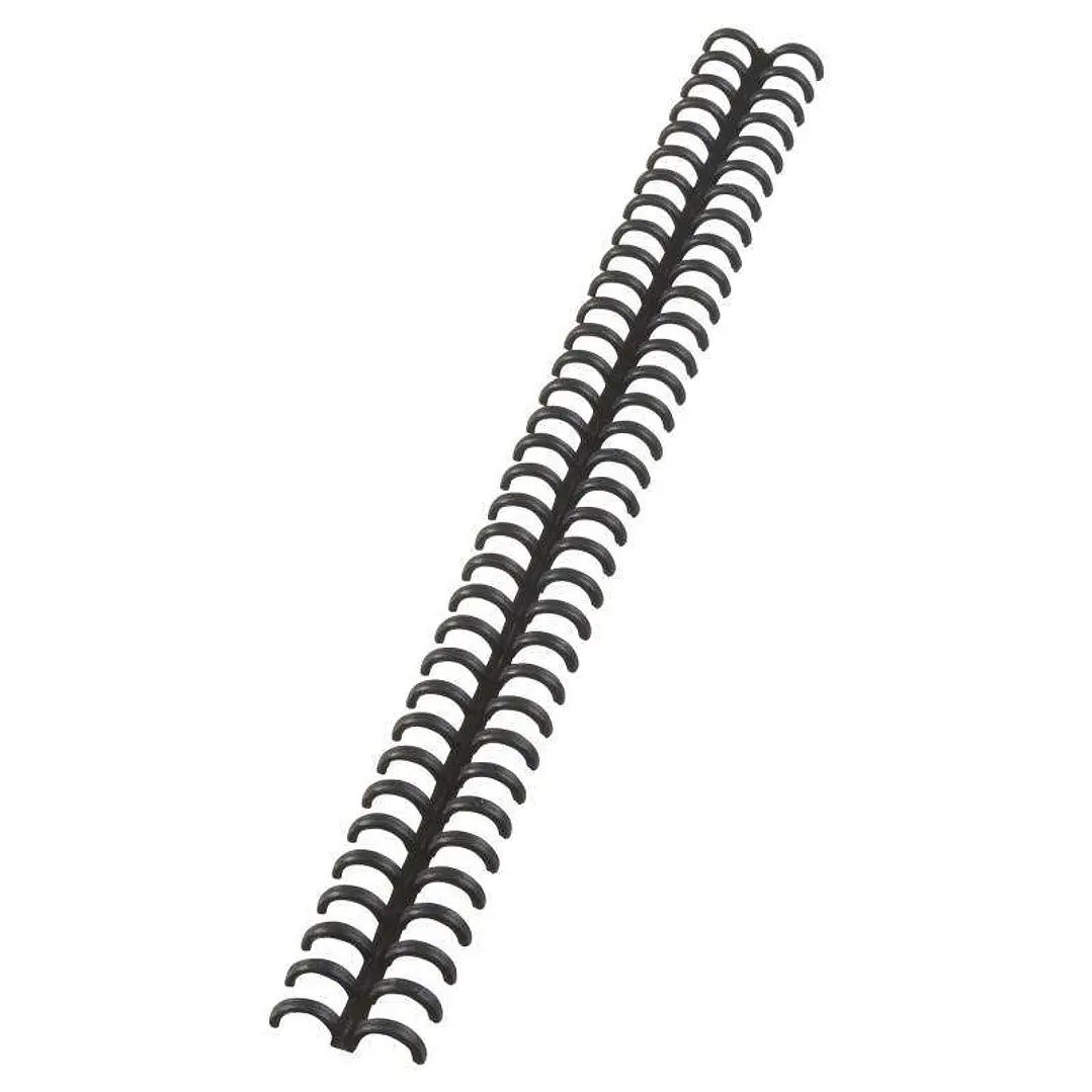 GBC ClickBind Pack de 50 Canutillos para Encuadernacion 8mm - Formato A4 - Para un Maximo de 45 Hojas - Color Negro 1
