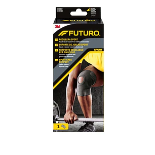 Futuro Sport Rodillera - Ajustable (33 - 44.4cm) - Color Negro