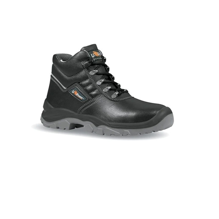 Upower Reptile RS L Calzado de Seguridad Altos - Talla 43 - Cuero Impreso Hidrofugo, Puntal de Acero, Antiperforacion, Suela Antideslizante, Proteccio 1