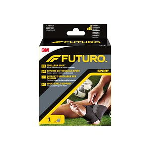 Futuro Sport Tobillera - Ajustable (17.8 - 27.9cm) - Color Negro