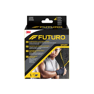 Futuro Sport Soporte para Mano - Ajustable (11.4 - 24.1cm) - Color Negro