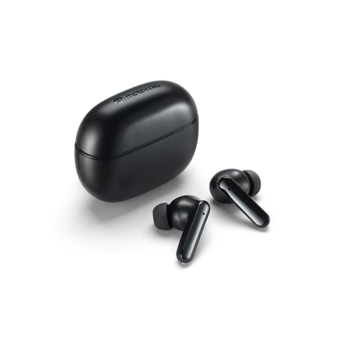 Motorola Moto Buds 125 Auriculares True Wireless - Microfonos Dual ENC - Hasta 17 Horas Autonomia - IPX5 - Color Negro 1