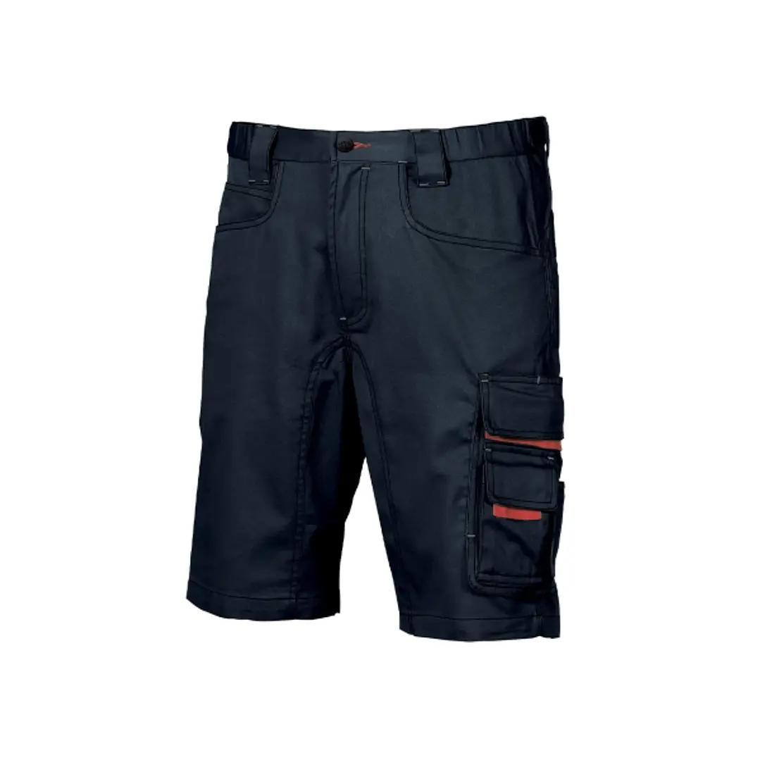 Upower Party Pantalon Corto Multifuncional - Talla 48 - Multiples Bolsillos, Cintura Ajustable, Costuras Reforzadas, Proteccion DPI1, Cierre Cremaller 1