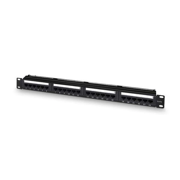 Aisens Pacth Panel de 24 Puertos RJ45 Cat.6 UTP - 19