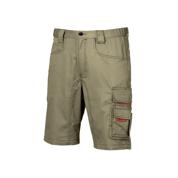 Upower Party Pantalon Corto Multifuncional - Talla 52 - Multiples Bolsillos, Cintura Ajustable, Costuras Reforzadas, Proteccion DPI1, Cierre de Cremal 1