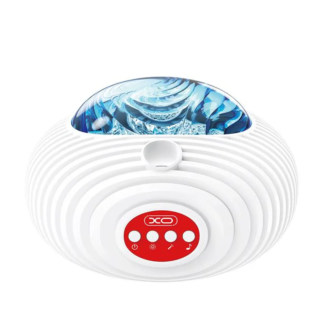 XO YH12 Lampara Proyector de Estrellas - Altavoz Bluetooth - Color Blanco 1