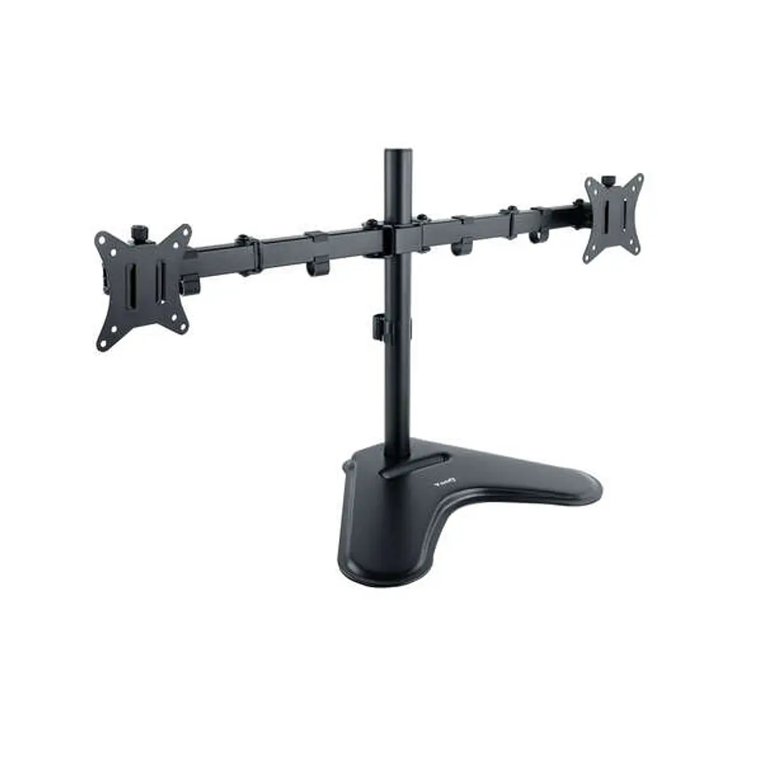Tooq Soporte de Mesa con Brazos Articulados para 2 Monitores de 17