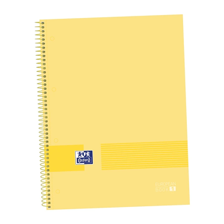 Oxford & You Europeanbook A4+ Tapa Extradura - Cuaderno de 80 Hojas - Tamaño A4+ - Diseño Banana 1