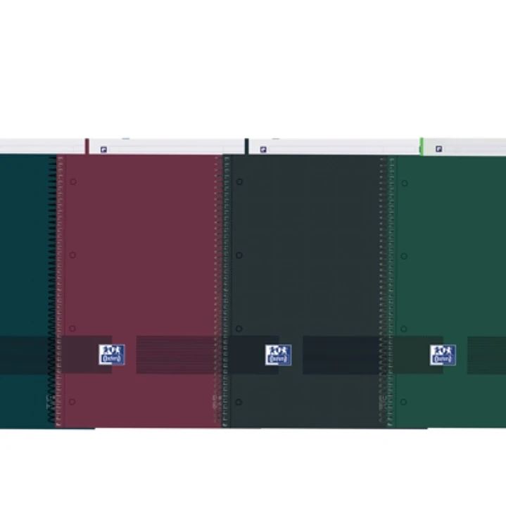 Oxford & You Europeanbook A4+ Tapa Extradura - 1 Linea Horizontal - 80 Hojas - Colores Surtidos 1