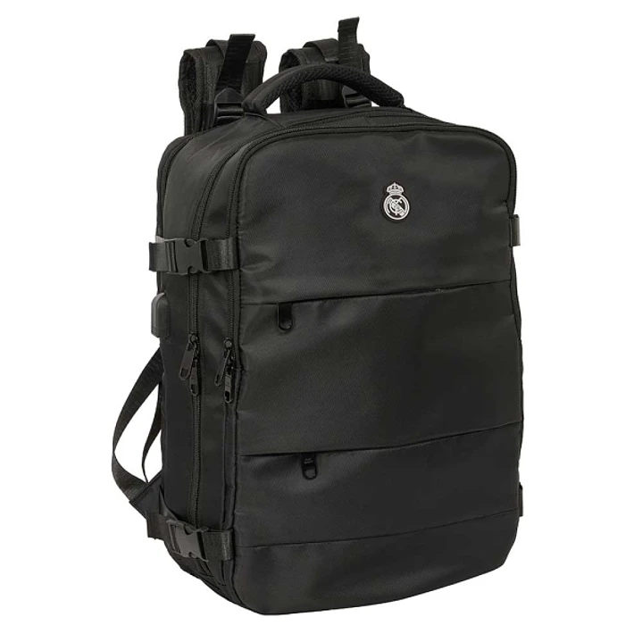 Safta Real Madrid Mochila de Viaje Cabina de 23.1L - Espacio para Portatil hasta 15.6