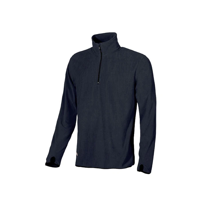 Upower Artic Sudadera Profesional con Cremallera - Talla L - Puños Microfleece con Agujero para Pulgar, Proteccion DPI1, Diseño Duradero y Confortable 1