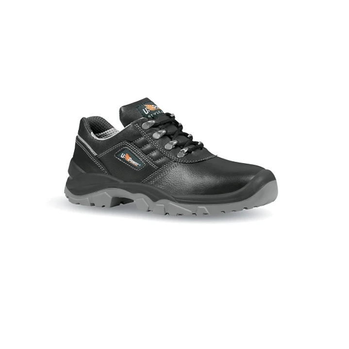 Upower Tongue L Calzado de Seguridad Bajos - Talla 38 - Empeine Cuero Hidrofugo, Puntal Acero, Antiperforacion, Antideslizante, Lamina Acero Ergonomic 1