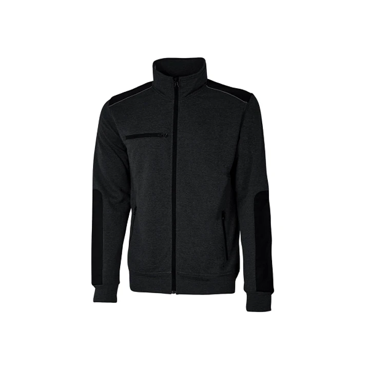 Upower Snug Sudadera Acolchada con Cremallera - Talla 3XL - Bolsillos con Microfibra, Refuerzos Antiabrasion, Insertos Reflectantes, Proteccion DPI1 - 1