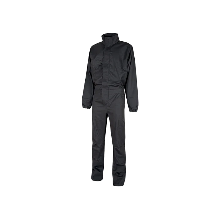 Upower Roma Mono de Trabajo - Talla S - Policoton Mechanical Stretch, Multiples Bolsillos, Cintura y Puños Elasticos, Rodillas Preformadas, Costuras R 1