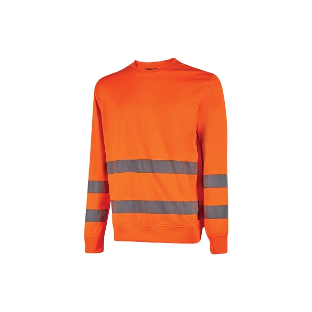 Upower Chara Sudadera de Trabajo - Talla 5XL - Alta Visibilidad, Bandas Reflectantes, Poliester Perchado, Ajuste Comodo, Resistente a Multiples Lavado 1