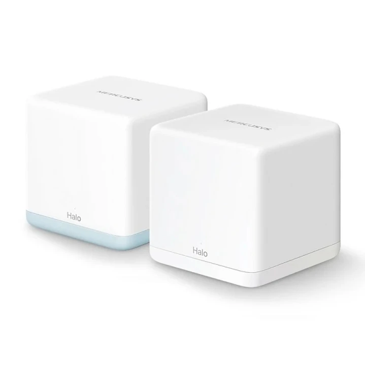 Mercusys Halo H32G Sistema Wi-Fi 5 Mesh AC1200 Dual Band - 2 Unidades Halo - Cobertura hasta 260 m² - Color Blanco 1
