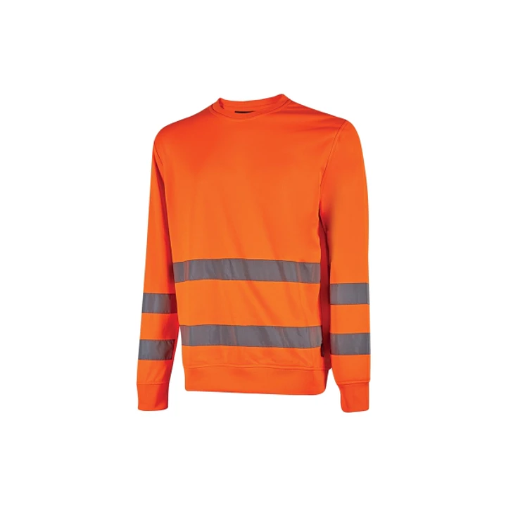Upower Chara Sudadera de Trabajo - Talla 2XL - Alta Visibilidad, Bandas Reflectantes, Poliester Perchado, Ajuste Comodo, Resistente a Multiples Lavado 1