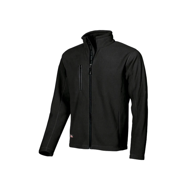 Upower Warm Chaqueta de Lana - Talla S - Comodidad y Durabilidad, Cremallera Interna, Proteccion DPI1, Diseño Adaptable, Ropa de Trabajo - Color Negro 1