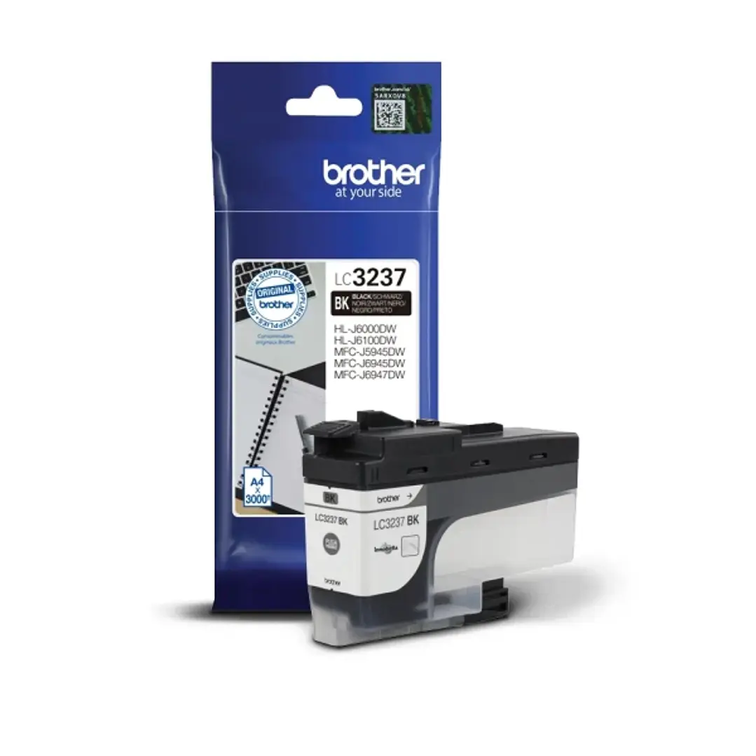 Brother LC3237 Negro Cartucho de Tinta Original - LC3237BK 1