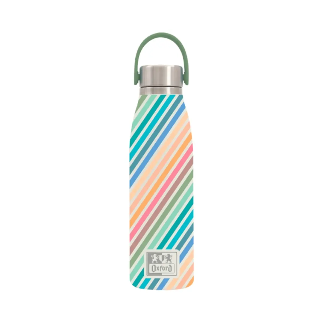 Oxford Runbott Colorblock Botella Termo 50cl - Recubrimiento Ceramico Interior - Diseño Colorido 1