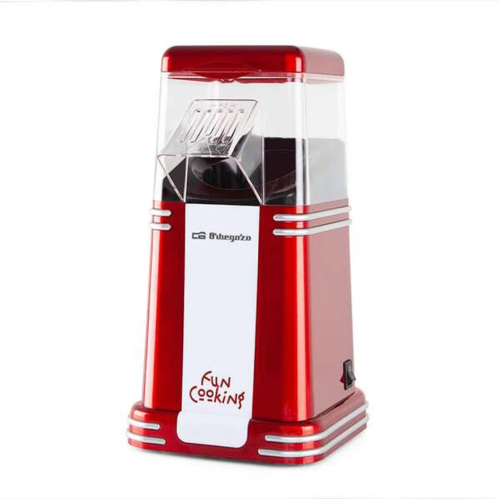 Orbegozo PA 4350 Palomitero Vintage - Prepara Palomitas en 3 Minutos - Diseño Retro y Saludable - Portatil y Facil de Limpiar - Ideal para Casa - Ofic 1
