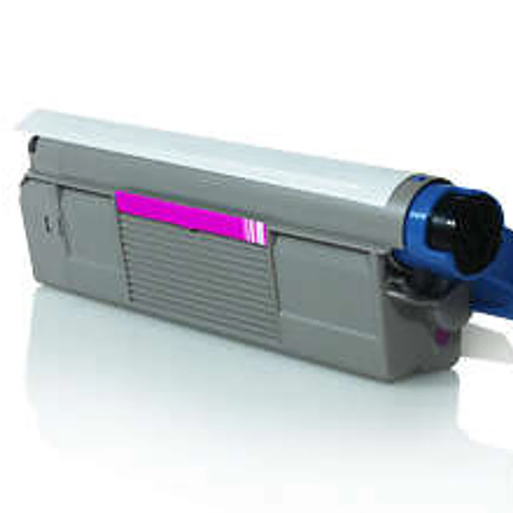 OKI C712 Magenta Cartucho de Toner Generico - Reemplaza 46507614 1