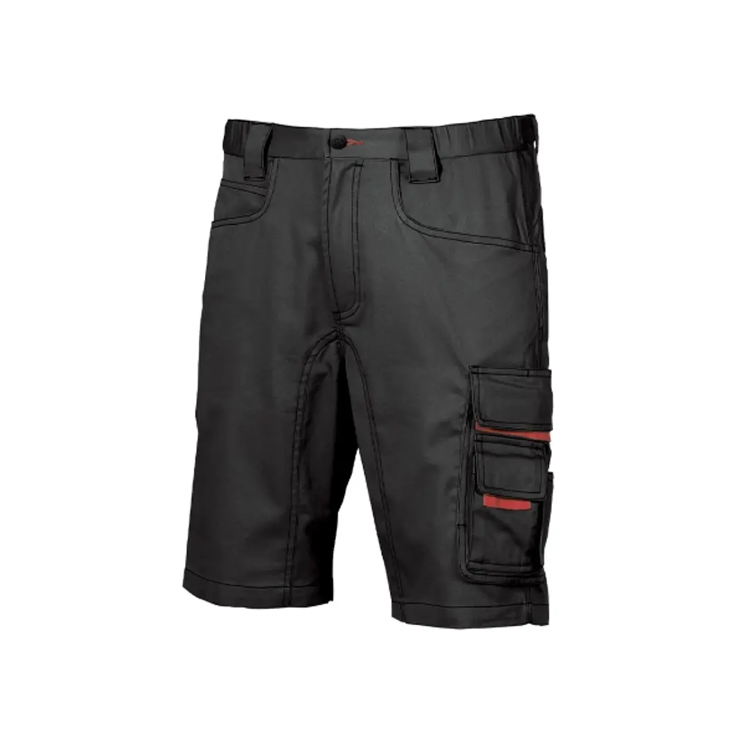 Upower Party Pantalon Corto Multifuncional - Talla 62 - Multiples Bolsillos, Cintura Ajustable, Costuras Triples, Proteccion DPI1, Boton Resistente a  1