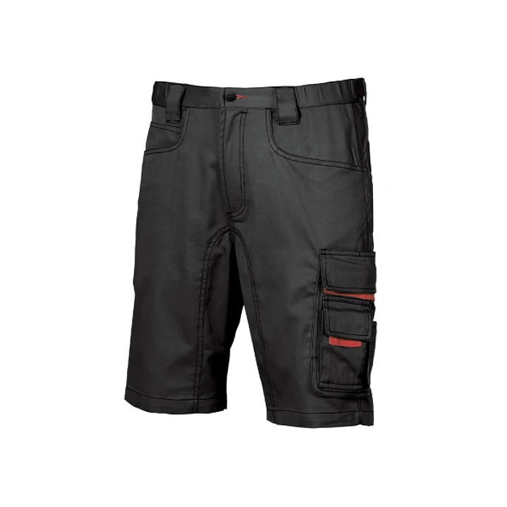 Upower Party Pantalon Corto Multifuncional - Talla 60 - Multiples Bolsillos, Cintura Ajustable, Costuras Triples, Proteccion DPI1, Boton Resistente a  1