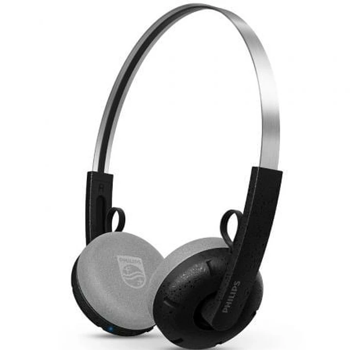 Philips Auriculares Supraaurales Inalambricos - Bluetooth 5.4 - Autonomia hasta 26h - Alcance 10m - Conector USB-C - Altavoz de 40mm - Color Negro y G 1