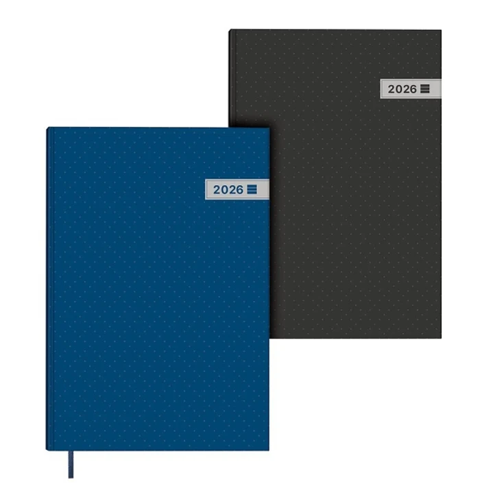 Finocam Dynamic Porto Pack de 4 Agendas Surtidas - Anual 2026 - Formato Y11 - 1 Dia por Pagina - Color Surtidos 1