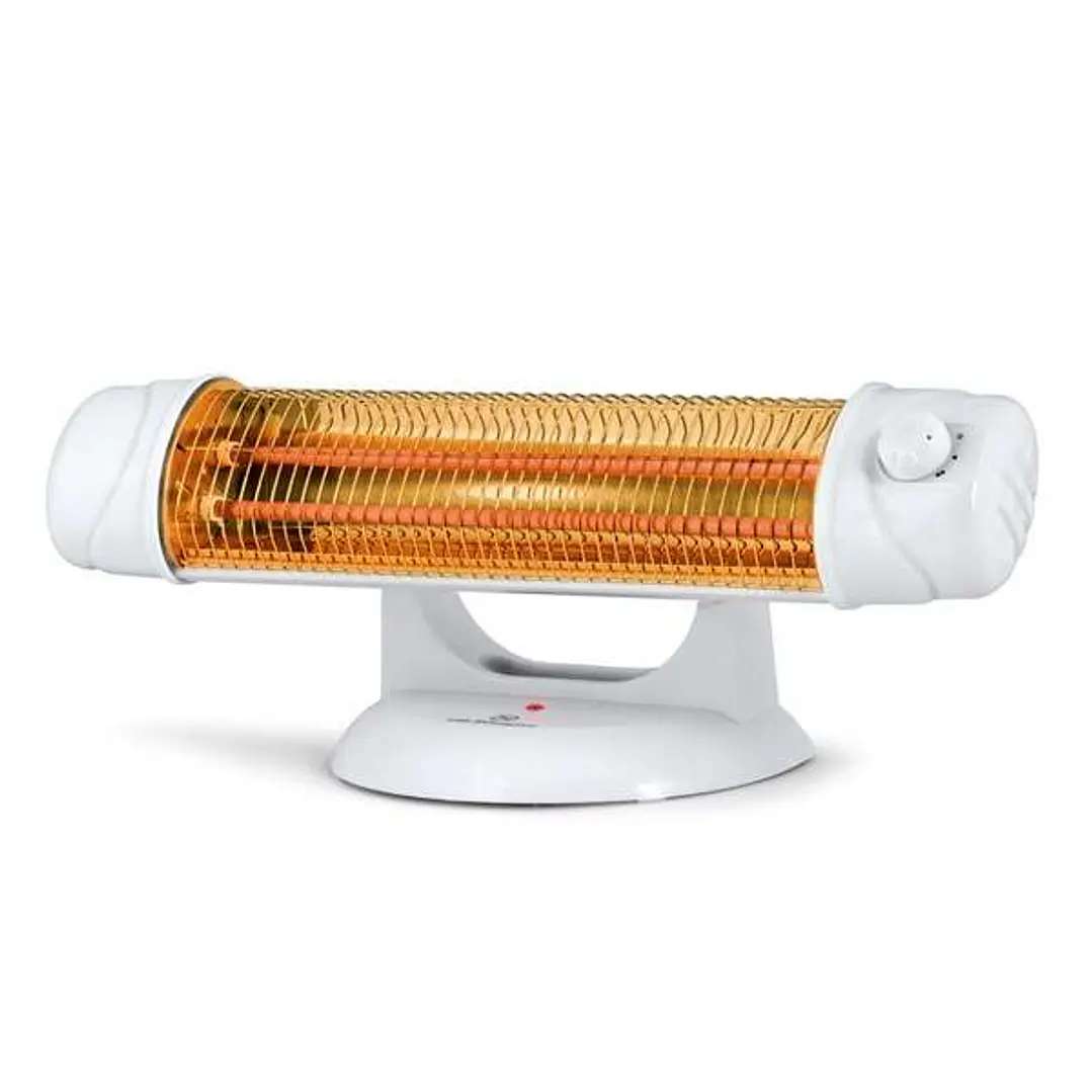 Orbegozo BP 5003 a Estufa de Cuarzo Intenso - Potencia de 1200W - 2 Niveles de Calor - Sistema de Seguridad Antivuelco - Diseño Horizontal Orientable 1