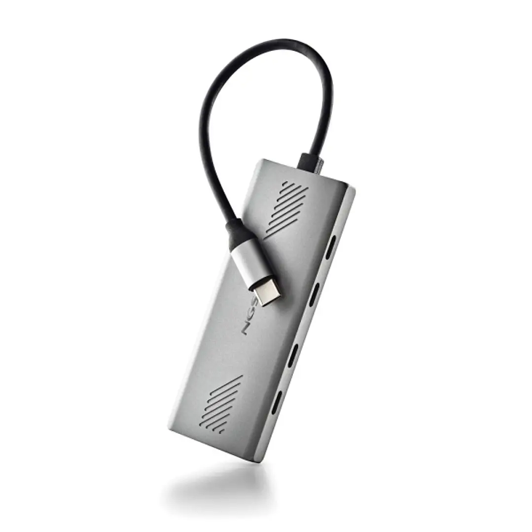NGS Wonder 4-C 4 en 1 Hub USB-C - 4x USB-C - Velocidad de Transmisión hasta 5 Gbps 1