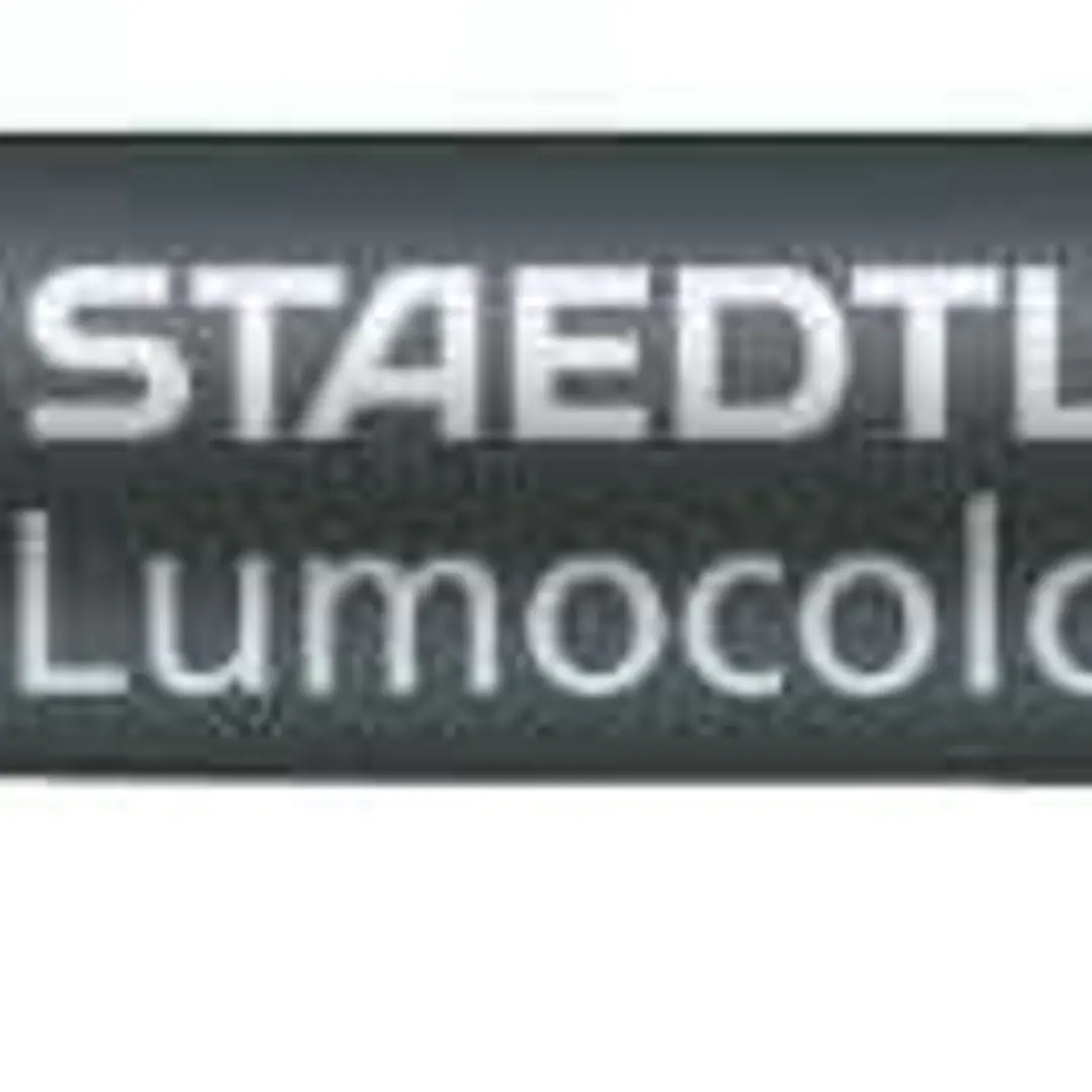 Staedtler Lumocolor 348 Rotulador Permanente de Doble Punta - Secado Rapido - Color Rojo 1