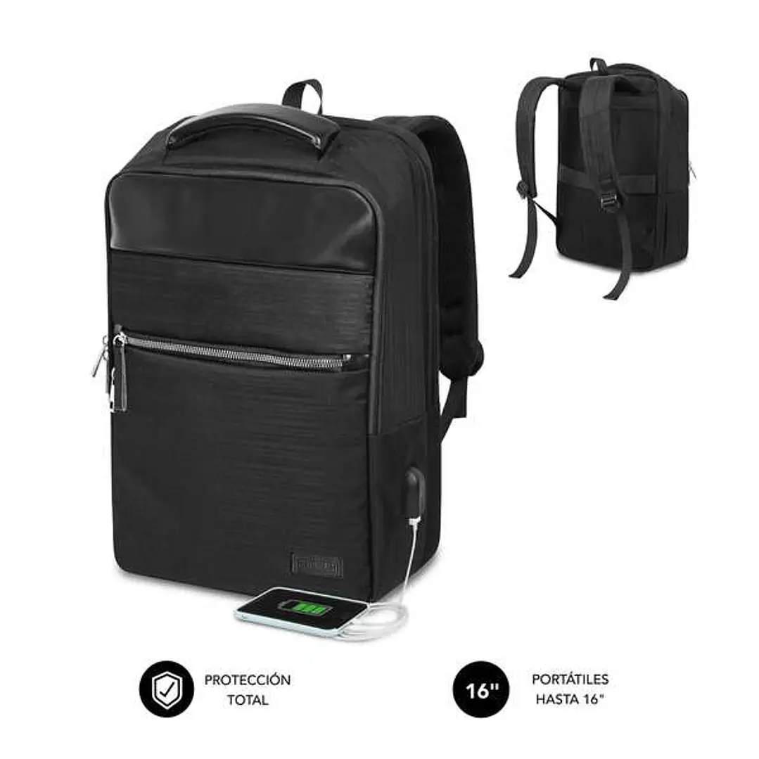 Subblim Mochila Air Padding para Ordenadores de 15,6