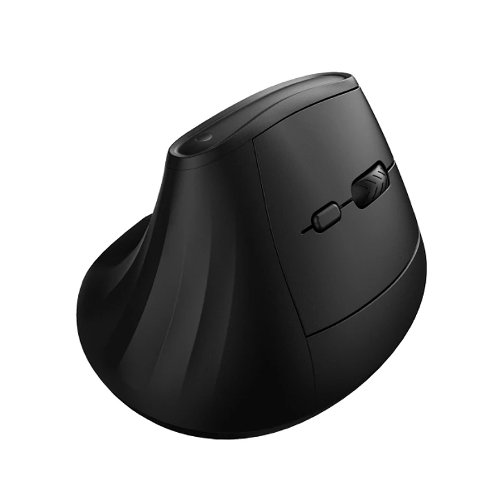 Ewent Raton Inalambrico - 4000dpi - Receptor USB-A de 2.4Ghz - Bluetooth 5.1 - Ergonomico - 6 Botones - Agarre Vertical - Color Negro 1