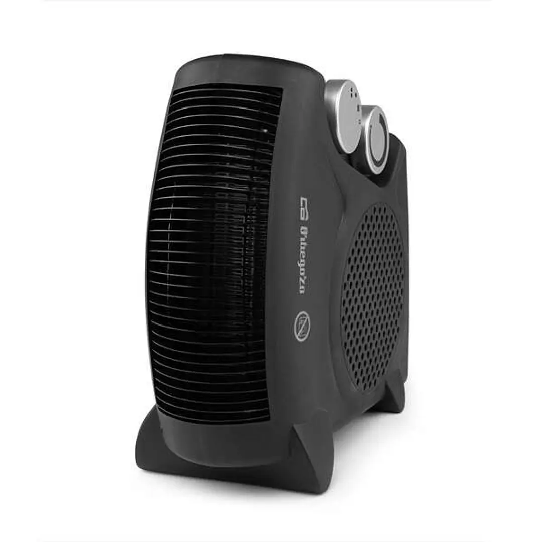 Orbegozo FH 5140 Calefactor 2 en 1 - Potencia 2000W - Selector Rotativo 3 Posiciones - Funcion Ventilador - Asa Transporte - Proteccion Sobrecalentami 1
