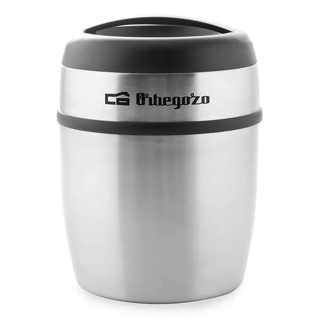 Orbegozo TRSL 1500 Termo para Alimentos - Capacidad 1500ml - Acero Inoxidable - Antiderrame - Conserva Temperatura hasta 12 Horas - Seguro y Practico 1