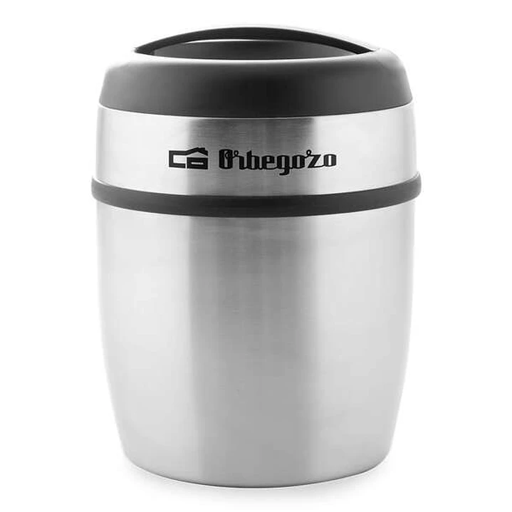 Orbegozo TRSL 1500 Termo para Alimentos - Capacidad 1500ml - Acero Inoxidable - Antiderrame - Conserva Temperatura hasta 12 Horas - Seguro y Practico 1