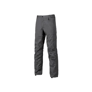 Upower Alfa Pantalon de Trabajo con Multiples Bolsillos - Talla 46 - Porta Martillo, Bolsillos para Rodilleras, Cintura Elastica, Proteccion DPI1 - Co