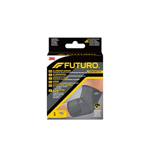 Futuro Comfort Codera - Ajustable (20.3 - 40.6cm) - Transpirable - Aisla la Humedad - Elastico - Color Gris