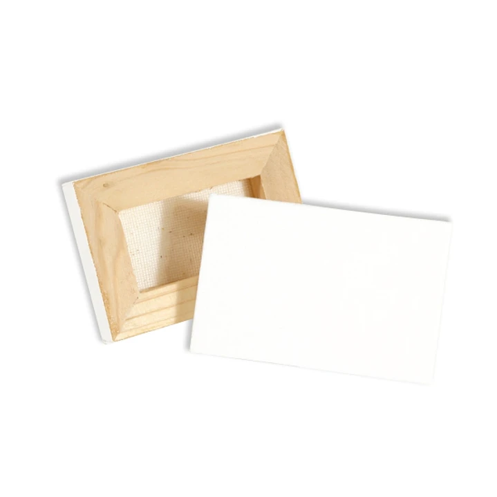 Daler Rowney Simply Lienzo Mini - Rectangulo - 5.1x7.7cm - Color Blanco 1