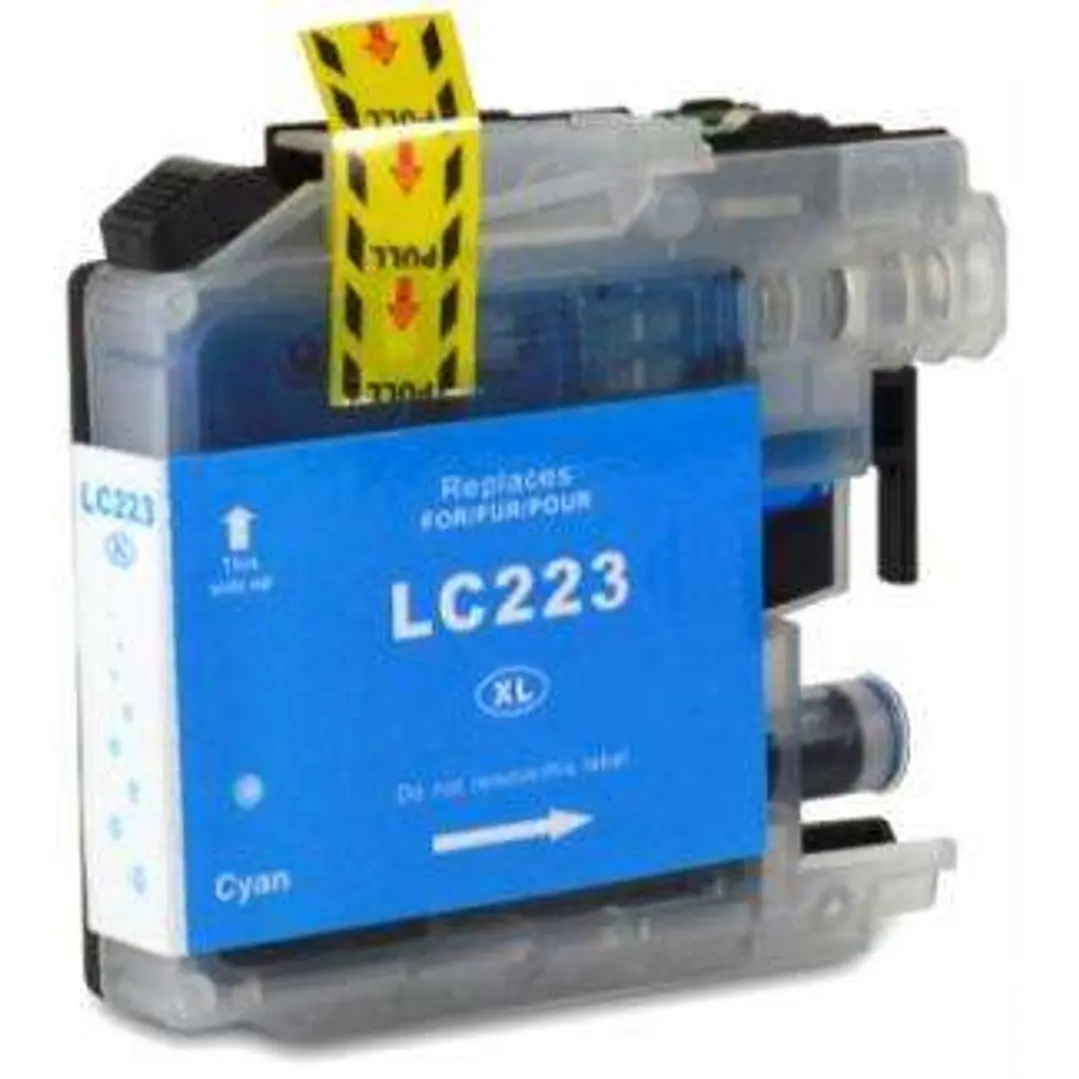Brother LC223/LC221 Cyan Cartucho de Tinta Generico - Reemplaza LC223C/LC221C 1