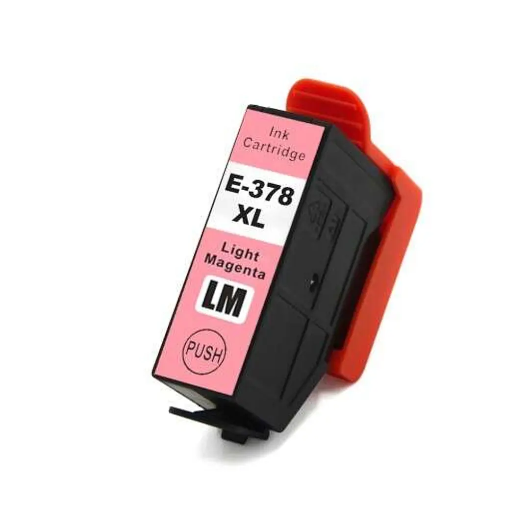 Epson 378XL Magenta Light Cartucho de Tinta Generico - Reemplaza C13T37964010/C13T37864010 1