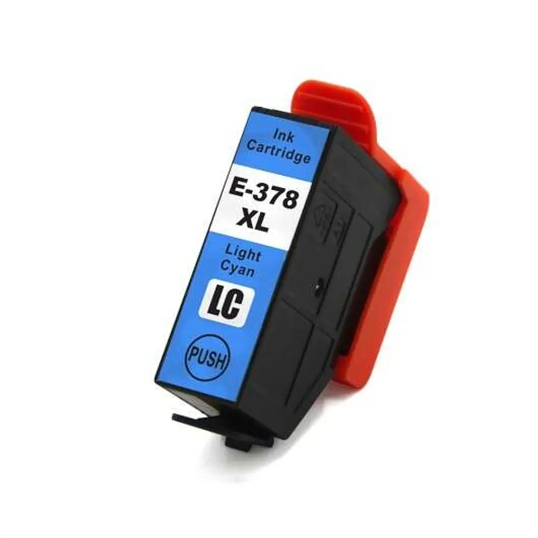 Epson 378XL Cyan Light Cartucho de Tinta Generico - Reemplaza C13T37954010/C13T37854010 1