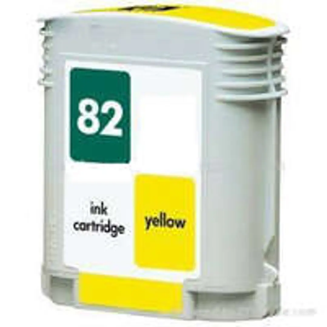 Generico HP 82 Amarillo Cartucho de Tinta - Reemplaza C4913A 1