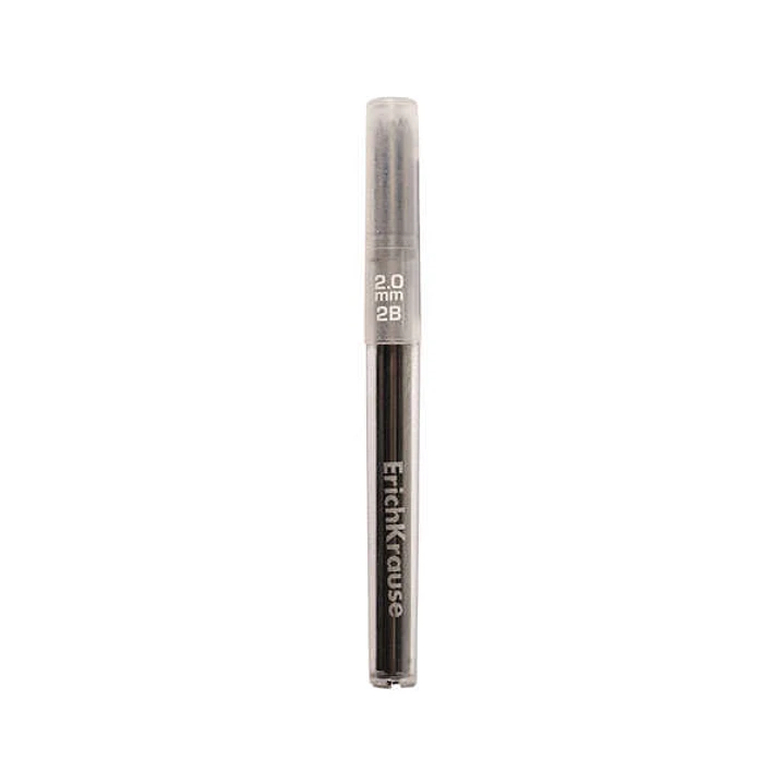 Erichkrause Set de 5 Minas de Recambio Draft para Portaminas - 2.0 mm - 2B - Color Negro 1